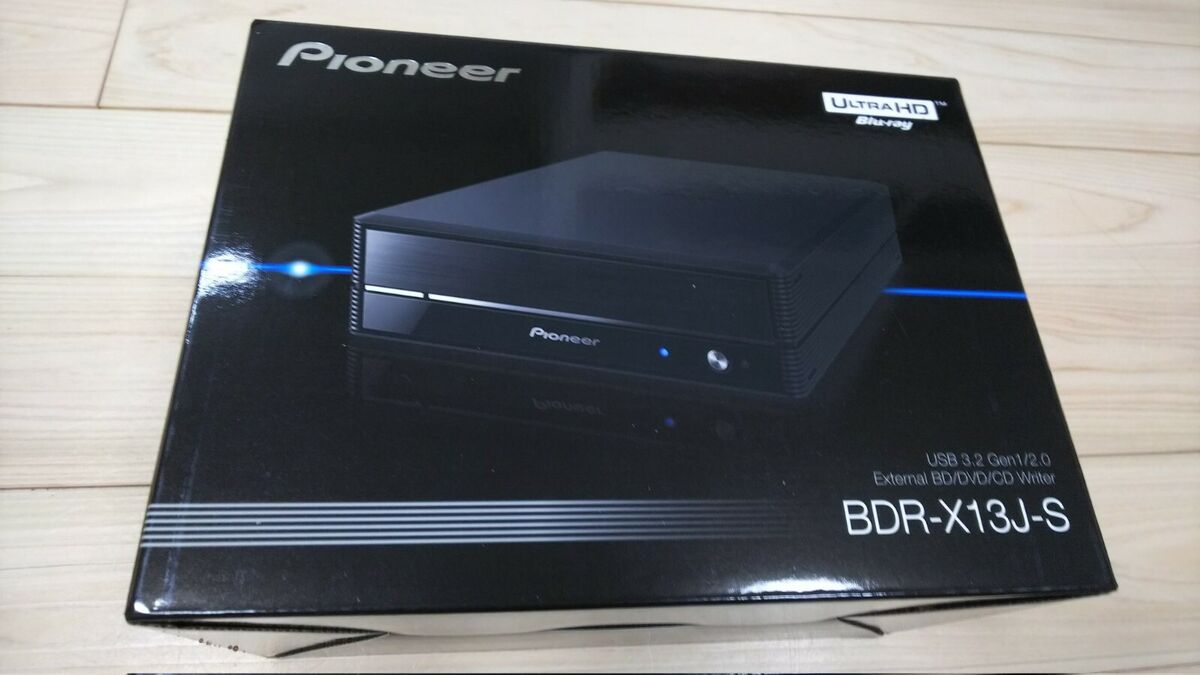 Lecteur BD externe Pioneer Windows11 UHD BD USB3.1 BDR-X13J-S 5