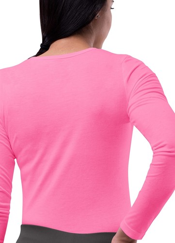 Sivvan Women's Medical Workwear T-Shirt Underscrub Top Comfort Long Sleeve Tee - Picture 182 of 210