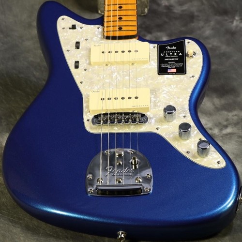 Fender American Ultra Jazzmaster Maple Fingerboard Cobra Blue - Picture 3 of 11