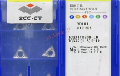 10PCS ZCC.CT TCGX110208-LH YD101 TCGX21.52-LH YD101 carbide