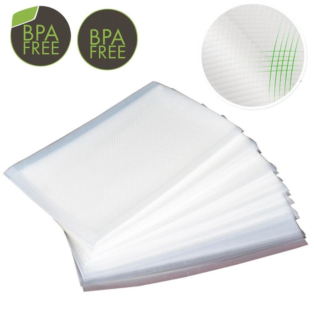 8x12 Quart Vacuum Sealer Bags 4mil Embossed FoodSaver Food Storage Seal BPA Free