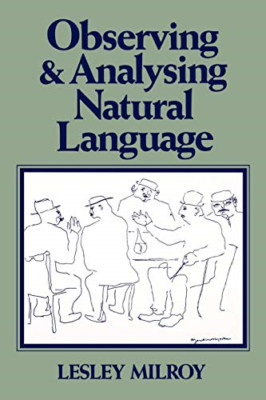 Observing and Analysing Natural Language: Critical Acco - Paperback NEW Lesley M