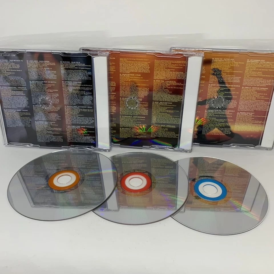 BEGINNER'S GUIDE TO BRAZILIAN LOUNGE *3 Disc* CD COMPILATION Good Cond FREE POST - Image 4 of 4
