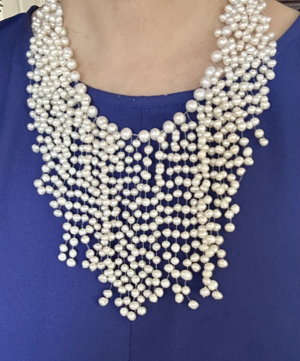 Custom store pearl necklace