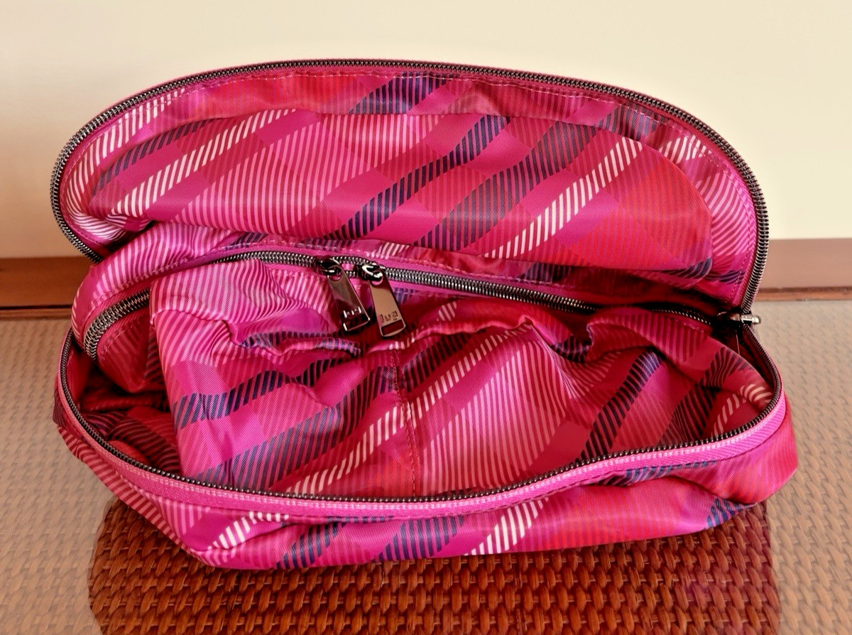 Lug Packable Backpack Echo 2 Berry Plaid Lightwei… - image 4