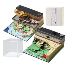 3D Memo Pad 2026 Calendar Tear Off Paper Notes For Planning Daily 