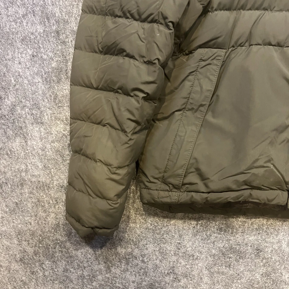 North Face Goose 550 Down Parka Men's Medium Hooded Puffer Olive Camo Liner - Image 3 of 4