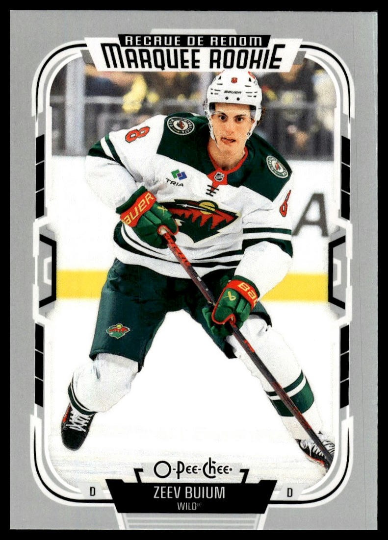 2025-26 O-Pee-Chee #543 Zeev Buium Rookie RC