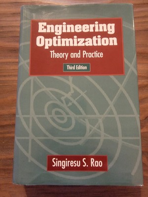 Engineering Optimization : Theory and Practice by Singiresu S. Rao (1996,...