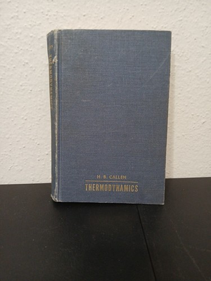 #ad H.b. Callen Thermodynamics $14.99