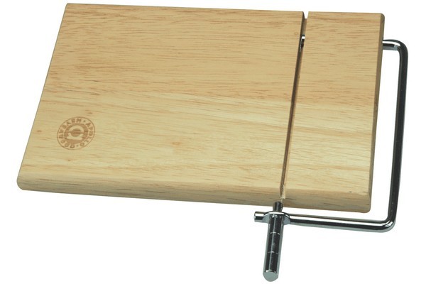 Apollo Cheese Slicer Board With Wire Hevea Wood Cheese Cutting Slicer Board New