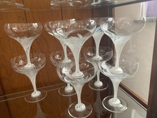 Rosenthal Sekt/Champagner Schalen Schneeblume 70er, Böhm