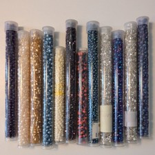 Lot Size 6, 8 Assorted Czech Seed Beads 12 Tubes 839 SALE SALE