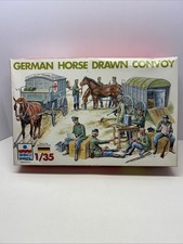 ESCI WW-II German Horse Drawn Convoy 1/35 Model Kit Set 5047 Open Box