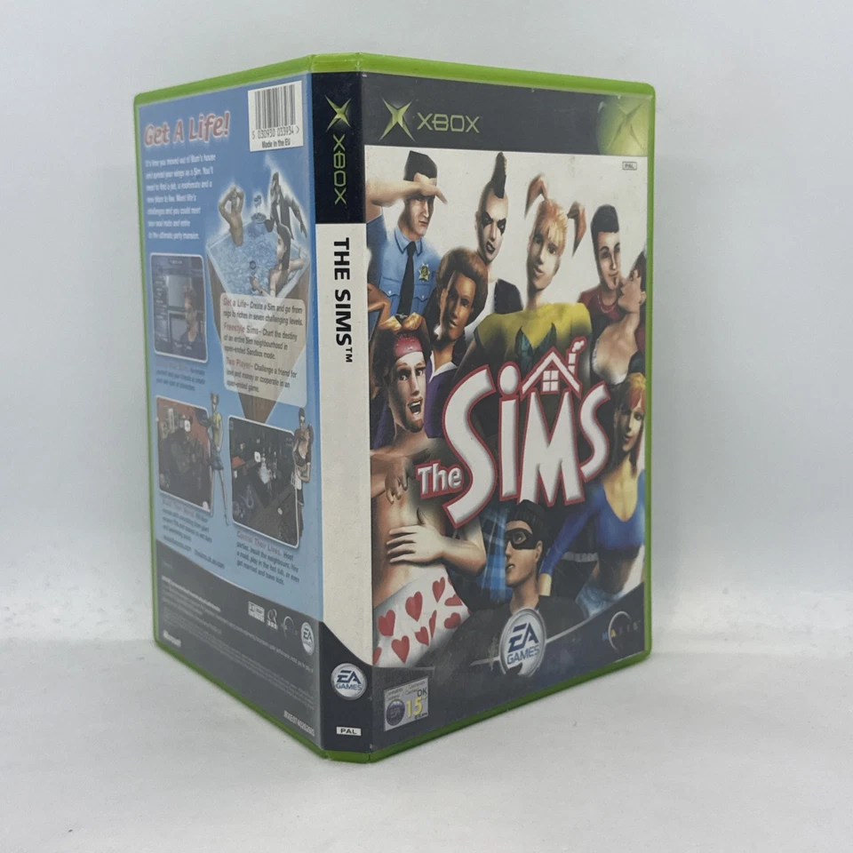 The Sims EA Games Simulator Xbox Original Microsoft Video Game Free Post PAL - Image 4 of 4