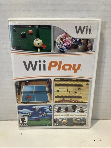 Wii Play (Wii, Nintendo, 2007) CIB Tested & Working