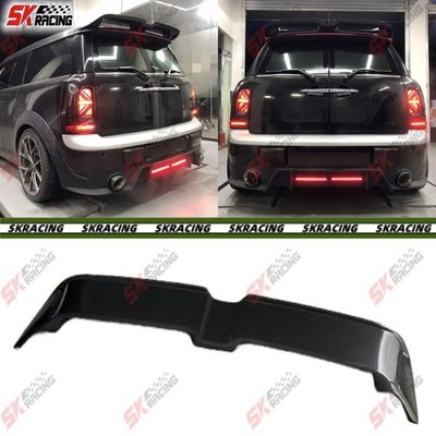 Rear Roof Spoiler Wing Fits Mini Cooper Clubman R55 08-14 Carbon Fiber/Unpainted
