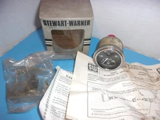 Vintage Stewart Warner 82348 Oil Pressure Gauge Parts Rat Hot Rod Car Automobile