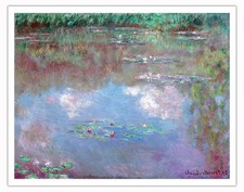 The Water Lily Pond (Clouds) by Claude Monet 1903