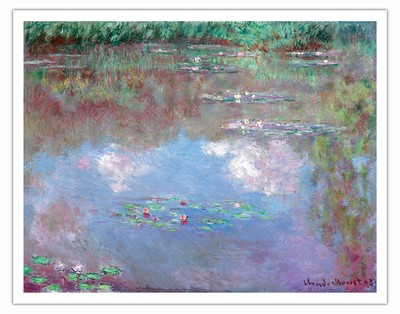 The Water Lily Pond (Clouds) by Claude Monet 1903