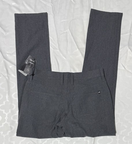 Travis Mathew Performance Pants Stretch Golf NWT Gray Men’s 30x30 - Picture 2 of 8
