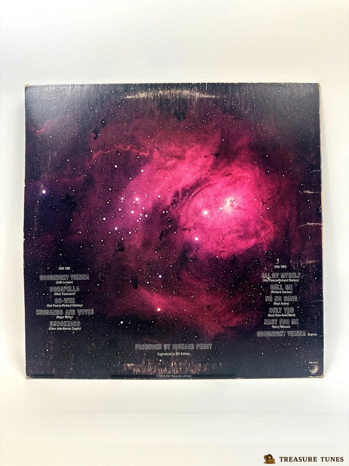 Ringo Starr - Goodnight Vienna Vinyl LP [1974] SW-3417 - Image 3 of 4