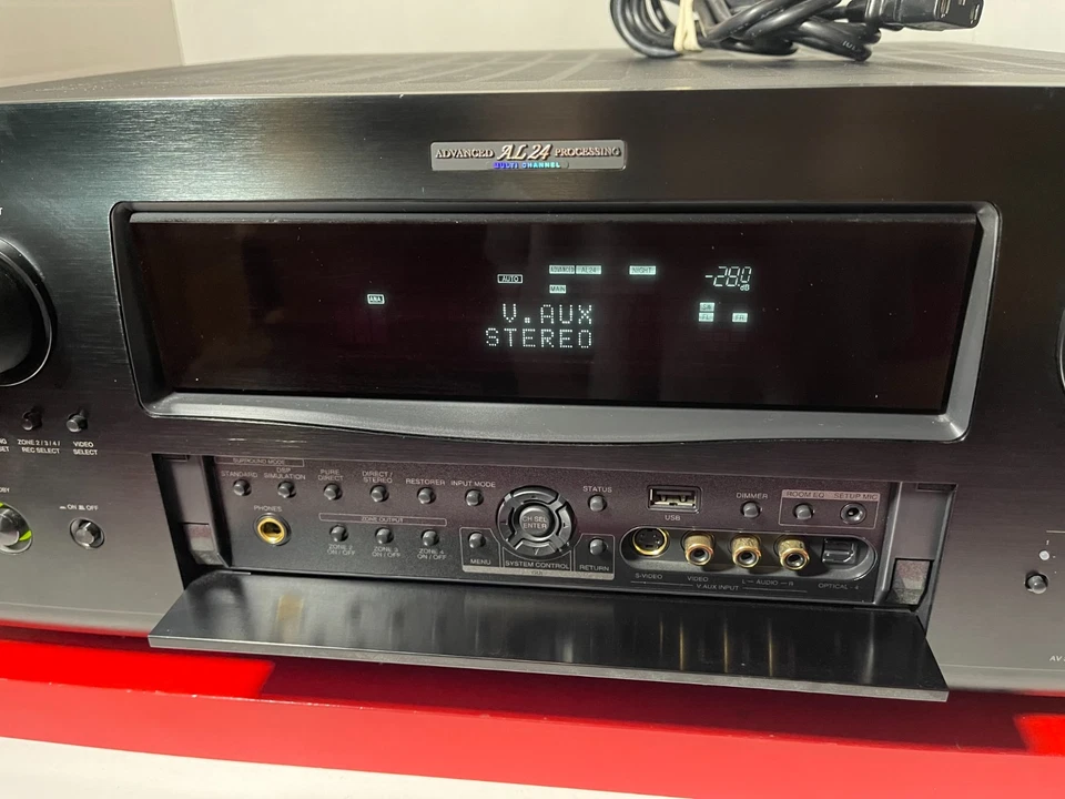 Denon AVR-4308CI 7.1 CH AV Receiver- Built-In Wi-Fi Made in Japan -No Remote - Image 3 of 4