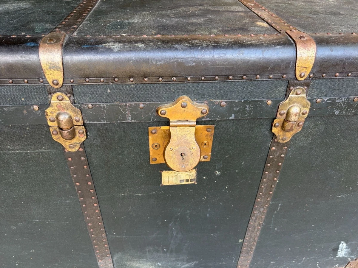 Eagle Lock Company Trunk In Antique Chests & Trunks (1900-1950