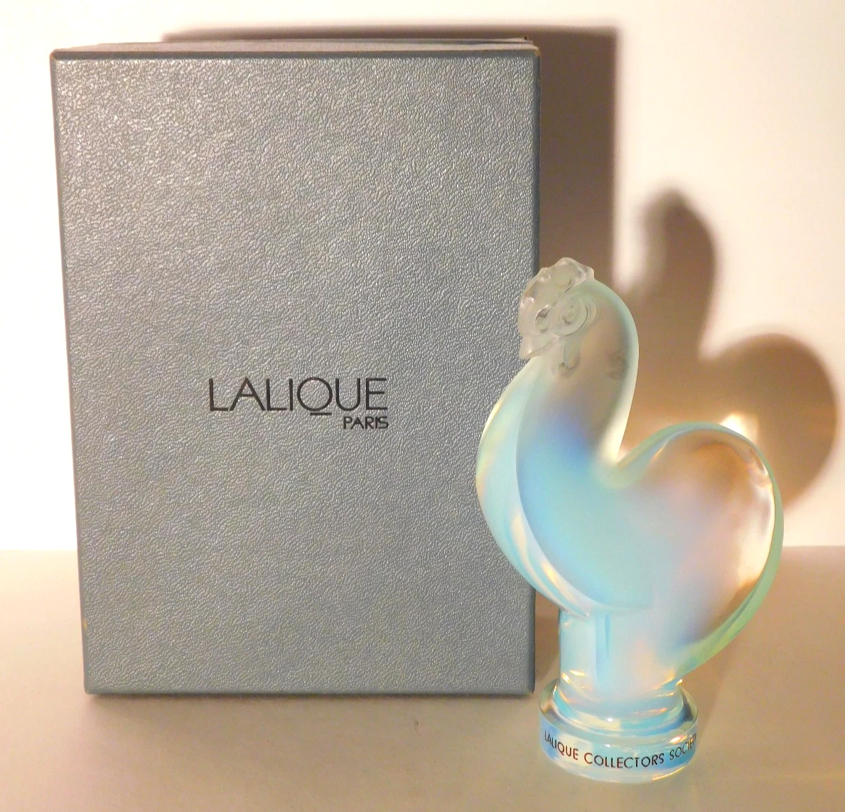OLD LALIQUE フロストクリスタル女性像と白鳥 Lalique Rooster for sale | eBay
