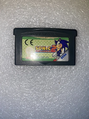 Sonic Advance 2 Game Boy Advance Genuine Nintendo Game Great Working Condition