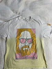 the big lebowski t shirt Universal Studios Size L