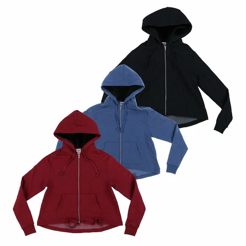 UNDERCOVER Felpa Victoria's Secret rosa con cappuccio foderata in pelliccia sintetica full zip nuova con etichetta