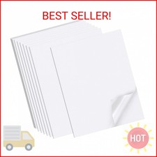 Printable Sticker Paper for Inkjet Printer, 40 Sheets 8.5"x11'' Matte Sticker Pr