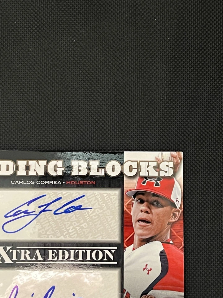 Elite Extra-Building Blocks 2012 doble automático Carlos Correa/José Berríos SSP #9/10 Foto 3 de 4