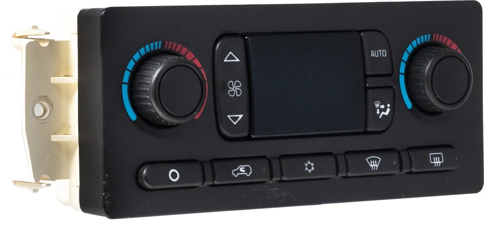 Chevrolet Suburban 1500 2003-04 control manual de temperatura descongelación trasera 15137655 Foto 3 de 4