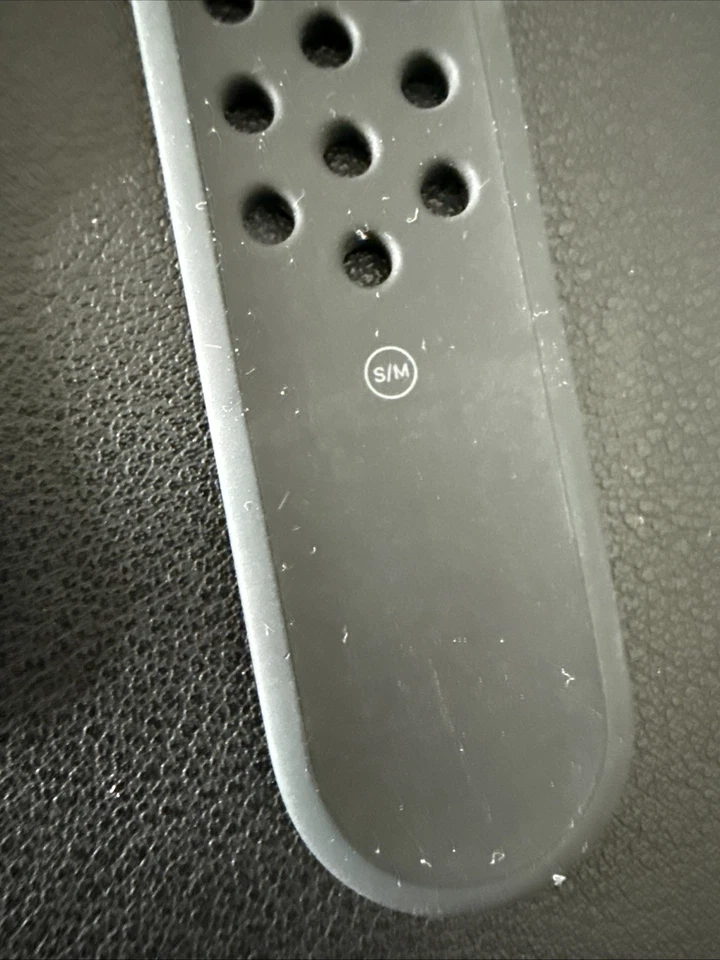 Cinturino Apple Watch Nike Sport 44 mm (42/45/49) originale OEM nero S/M usato - Immagine 3 di 3