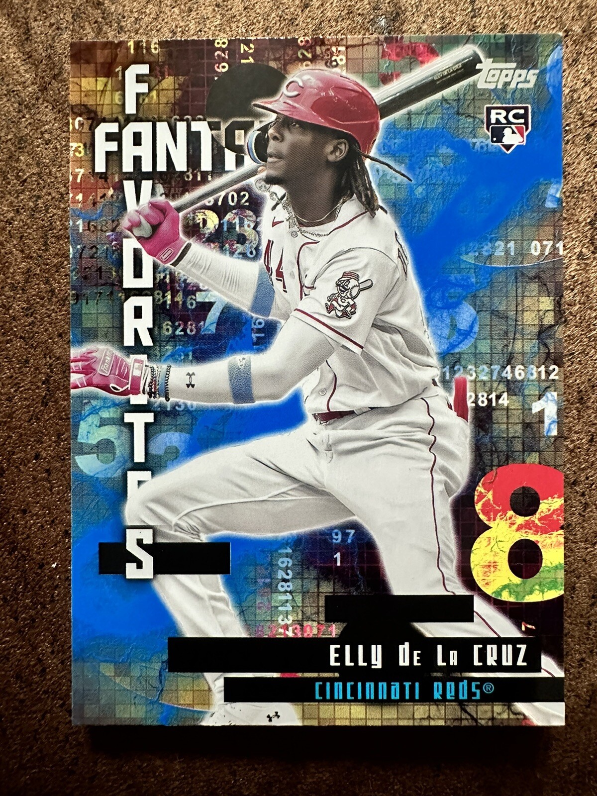 2024 Topps Series 2 - Fantasy Favorites ELLY De La Cruz (RC) 🌀BLUE PARALELL🌀SP