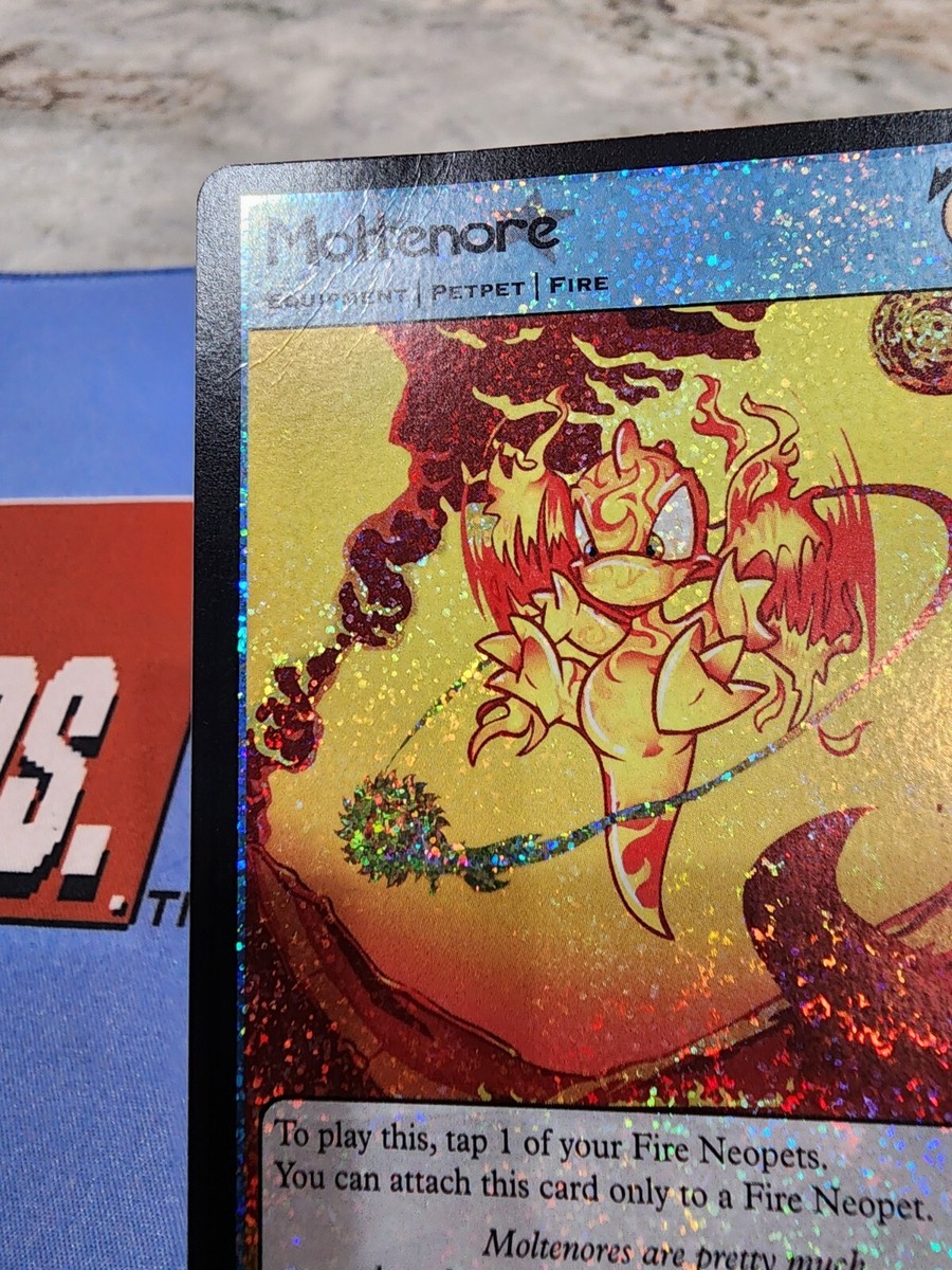 Neopets TCG - Moltenore 25/234 UR - Base Set - Wizards of the