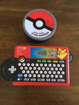 Jim King label writer Tepura PRO Pokemon SR-PDP1 Jim King Jim King label writer Tepura PRO Pokemon SR-PDP1 Jim King