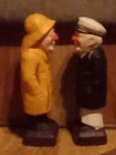 Mint-Old Salty & Captain Pepper Set Ceramic Mariner Ship Mates Adorable — photo 2