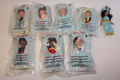 McDonald's 2004 Madame Alexander Complete Set of 8 (All but one are NIP) (B)