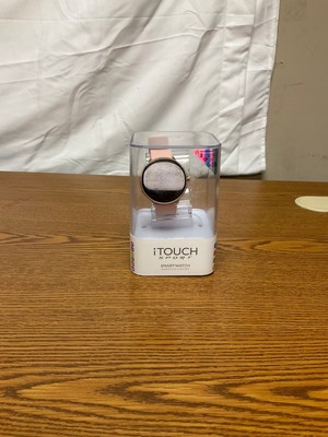 iTouch LTITSP04-0719 Pink Touch Screen Smartwatch Compatible With Android & iOS