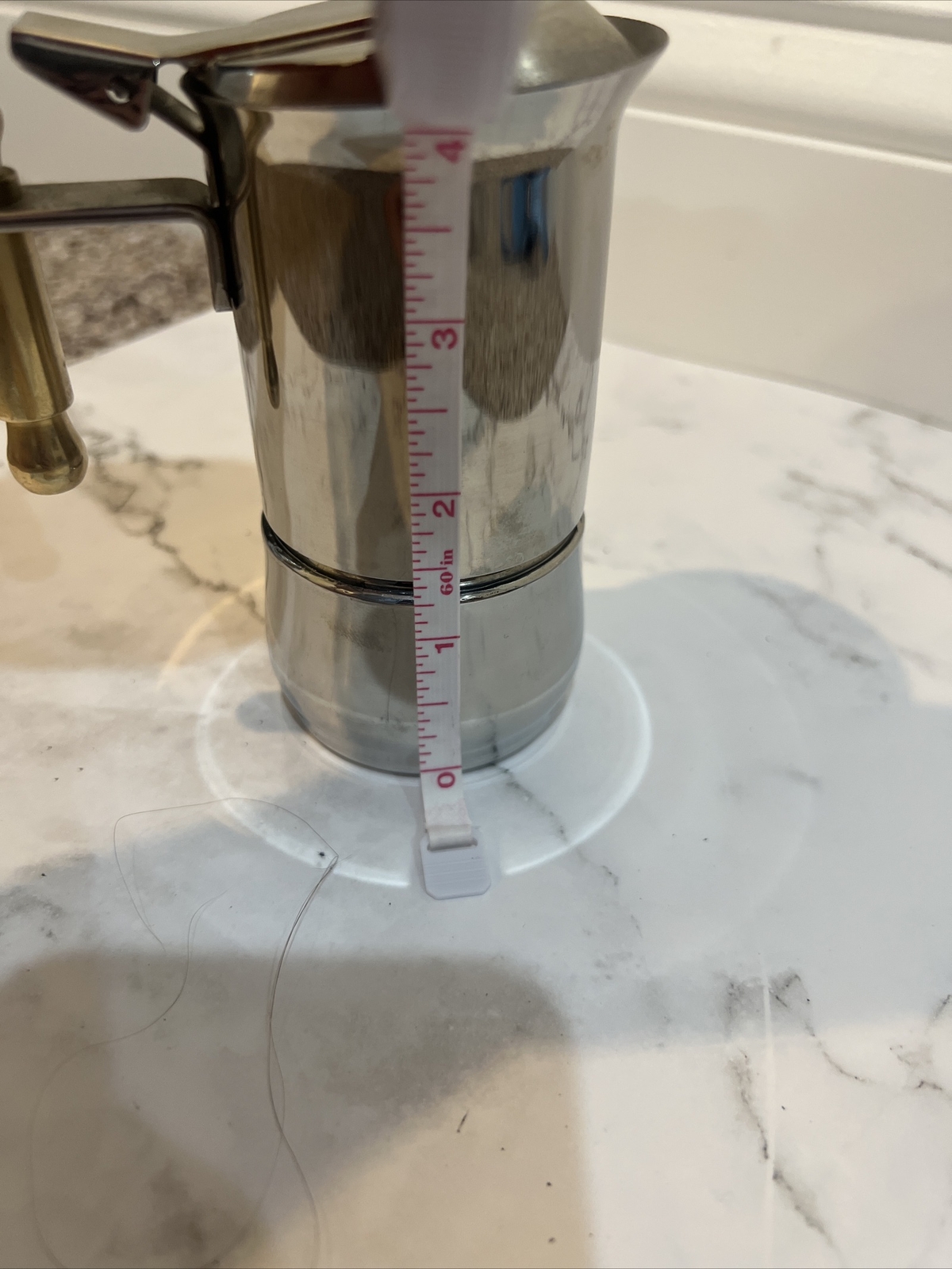 Inoxpran Italian Stainless Gold 18/10 Espresso Maker
