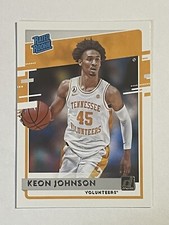 2021 Panini Chronicles Donruss Draft Picks Keon Johnson Rated Rookie RC #31