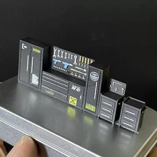 1:64 Maintenance Workshop Scene Display Props Model Diorama Tool Cabinet Model