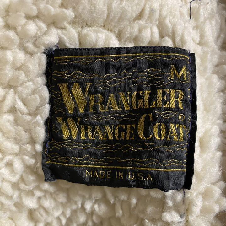[Japan Used Fahion] 90S Old Clothes Wrangler Boa Denim Lunch Coat Big  Silhouette
