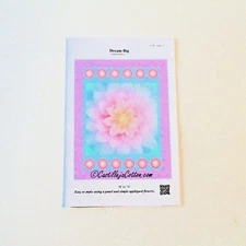 Quilt Pattern "Dream Big" 58" x 74" by Castilleja Cotton