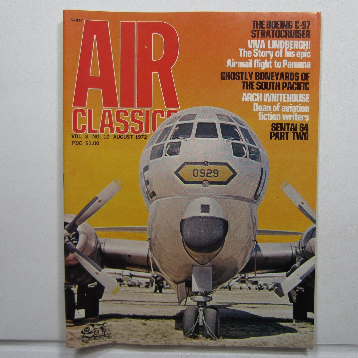 Air Classics Magazine Apr 1972 Vol 8 Number 10 C-97 Lindbergh T-28
