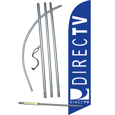 Direct TV Complete Swooper Flag Bundle