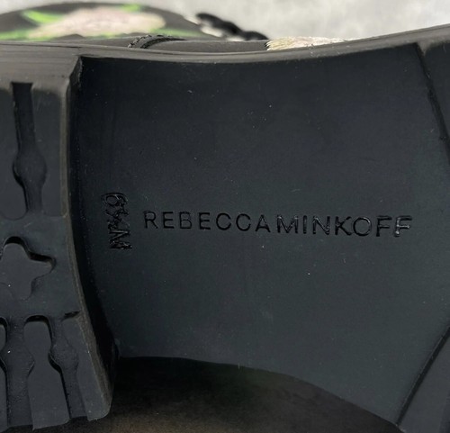 REBECCA MINKOFF Women's Floral Lamba Embroidery Gerry Boots Size 6.5M - Picture 7 of 8